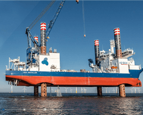 Steel for ship hull and offshore platforms